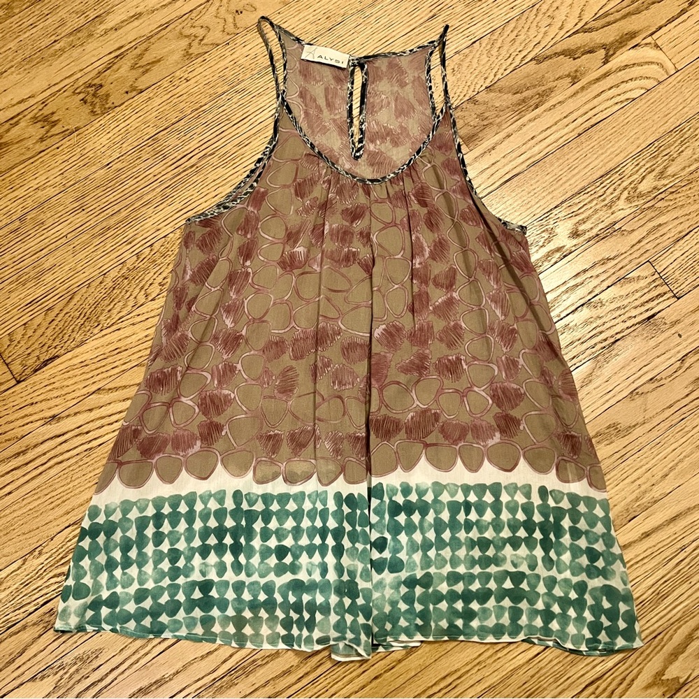 Flowing Semi Sheer Top